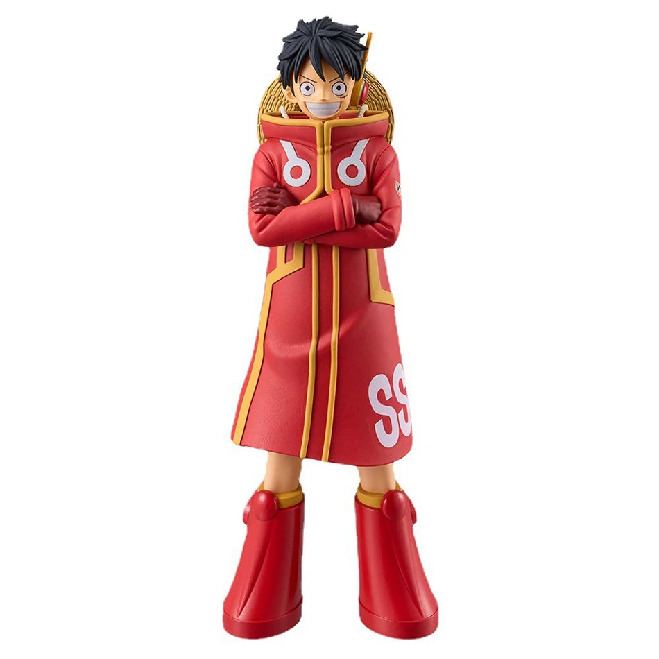 17cm One Piece Luffy Anime Figures Monkey D. Luffy Egg Head Island Action Figures PVC Anime Collection Model Doll Toy Kid Gift 17cm One Piece Luffy Anime Figures Monkey D. Luffy Egg Head Island Action Figures PVC Anime Collection Model Doll Toy Kid Gift